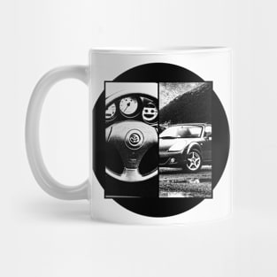 TOYOTA MR2 MK3 Black 'N White 5 Mug